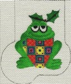 ab187 A. Bradley patchy frog Mini-Sock Approximate In inches 3 x 418  Mesh