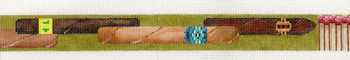 ab275 A. Bradley cigar belt with matches 1 ¼ x 40 18 Mesh