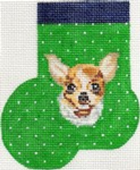 ab338 A. Bradley chihuahua Mini-Sock 3 x 4 18 Mesh