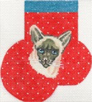 ab389 A. Bradley siamese mini sock 3 x 4 18 Mesh