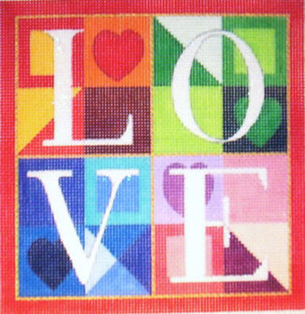 HO196 Raymond Crawford Designs 6 x 6 Love