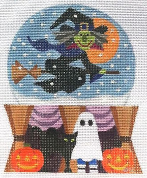 SG6 HALLOWEEN SNOWGLOBE 4.5 X 6.0, 18 Mesh Raymond Crawford Designs 