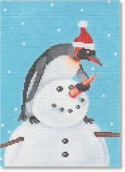 SC-PL 58 Building a Snowman 18 Mesh 5 x 7" Scott Church Creative