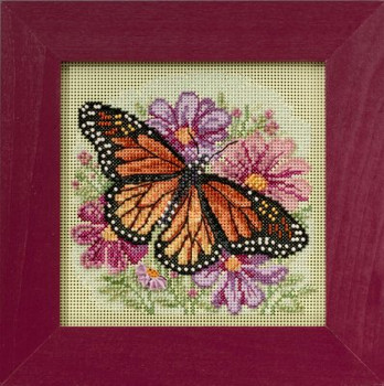 MH145105 Mill Hill Buttons and Bead Kit Winged Monarch (2015)