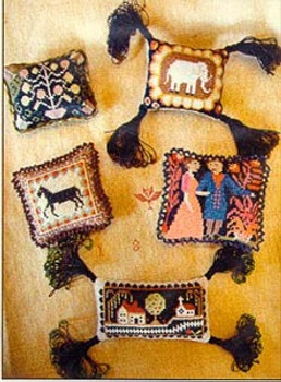 Folk Art Pincusions Carriage House Samplings 