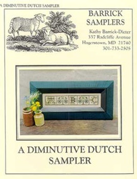 Diminutive Dutch Carriage House Samplings 