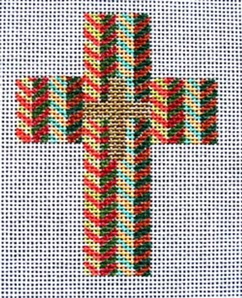 Ann Wheat Pace 102AH Small Cross 18 Mesh 2.5" x 3.5" Herringbone