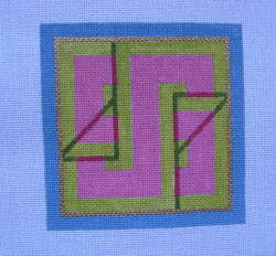 Ann Wheat Pace 550G 5"x 5" 18 Mesh Bright Folds