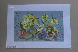 Ann Wheat Pace 799D 17 x 9.75" 13 Mesh Wood Rose 