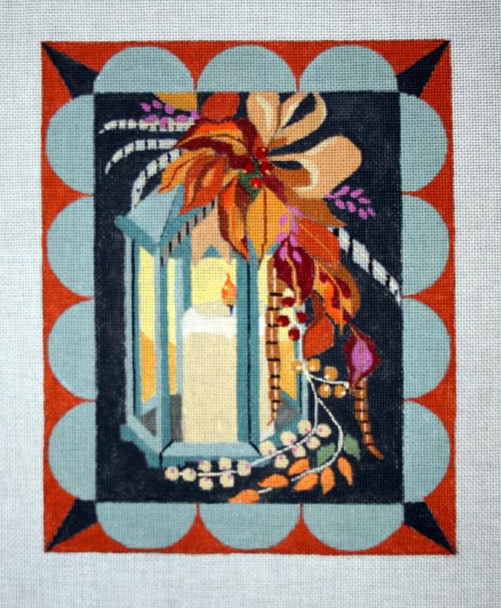 F444 Melissa Prince 8x 10 Fall Lantern