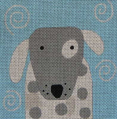 EW-1122 Baby Dog   5 x 5 18 Mesh Ewe And Eye