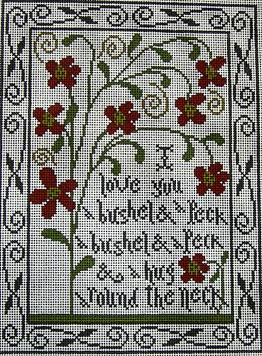 EWE-351 Bushel and a Peck@Lori Markovic 8 1/2 x 11 1/2  13 Mesh Ewe And Ewe 