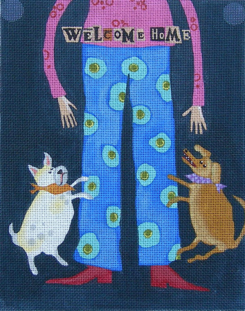 Maggie & Co. M-1727 Welcome Home @ Kathleen Taylor 8x10" 18 Mesh