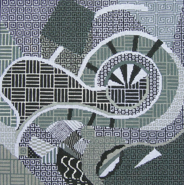 Maggie & Co. M-1760A Gee's Geometric @ GeeWorks 12 x 12" 18 Mesh 