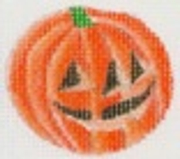 DD-134 Jack O Lantern DENISE DeRUSHA DESIGNS 4 x 4 18 Mesh