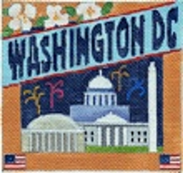 DD-368 Washington D.C DENISE DeRUSHA DESIGNS 4 1/2 x 4 1/2 18 Mesh