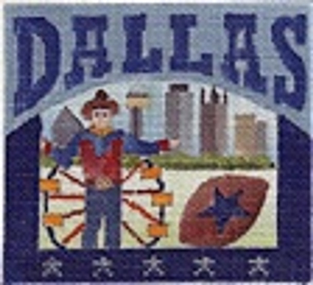 DD-413 Dallas DENISE DeRUSHA DESIGNS 4 1/2 x 4 1/2 18 Mesh