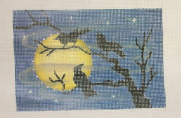 ASF7 Cheryl Schaeffer And Annie Lee Designs 5 x 6 18 Mesh Crows Moon