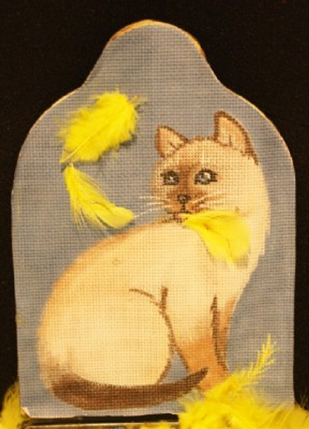 AB3 Cheryl Schaeffer And Annie Lee Designs 13 Mesh Cat Feathers Includes Bird Cage