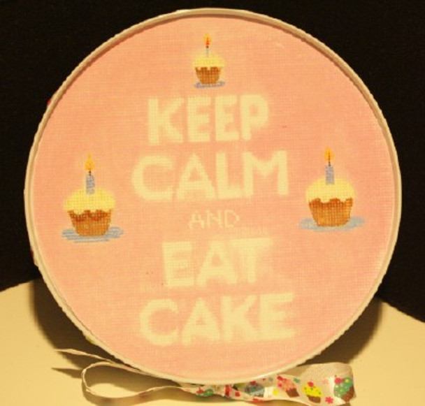 AAK2 Cheryl Schaeffer And Annie Lee Designs 13 Mesh Eat Cake  10"