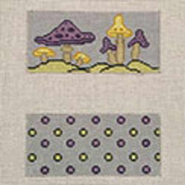 EGC210 J. Child Designs Eyeglass Case Mushrooms