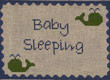 DHG210 J. Child Designs Whale Blue And Green 5 x 7