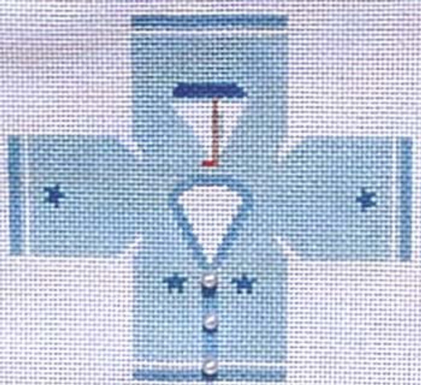 To14 Child Blue/Sailboat 13  Mesh TOPPER The Studio Midwest 