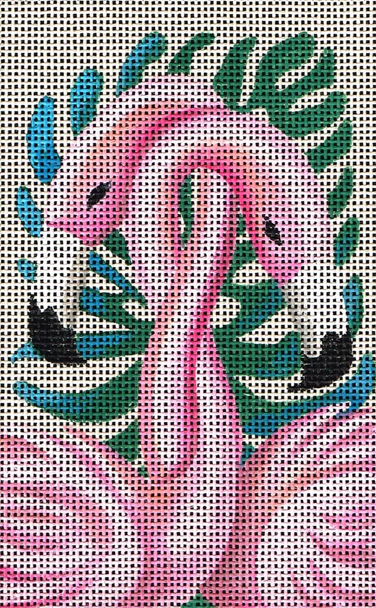 7622 Pink Passion Flamingoes 18 Mesh 3"x 5" Leigh Designs