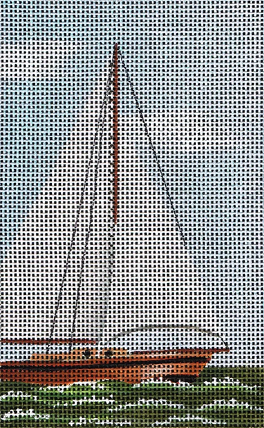 7625 Sail Away 18 Mesh 3"x 5" Leigh Designs