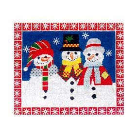 Christmas Larger Design C796B Santa's Gift Shelly Tribbey Designs 5.75X9.5 13 Mesh