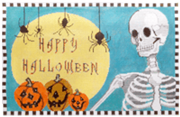 H72 Happy Halloween Skeleton 18 Mesh Shelly Tribbey Designs