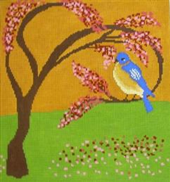 LO101 BlueBird 11 x12 13 Mesh Birds Of A Feather 