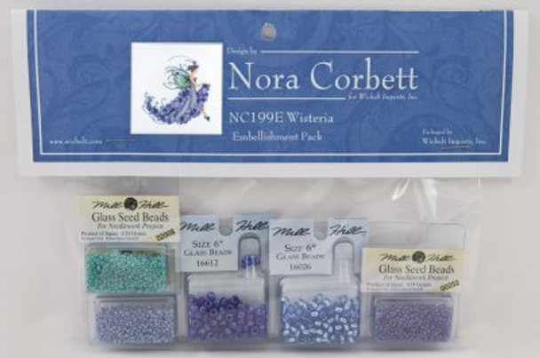 NC199E Nora Corbett Wisteria Embellishment Pack