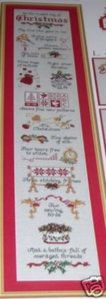 Stitcher's Days Of Christmas 79 x 490 Sue Hillis Designs 09-1137