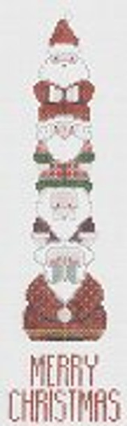 PT-675 Santa Totem Designs by Petei 18 Mesh  5 x 12