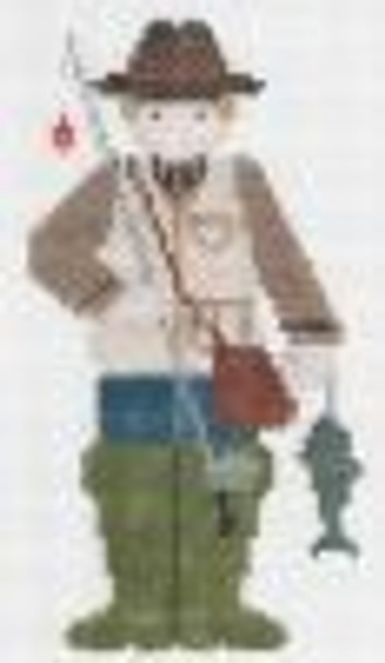 PT612M Fisherman Designs by Petei 18 Mesh 5 x 7