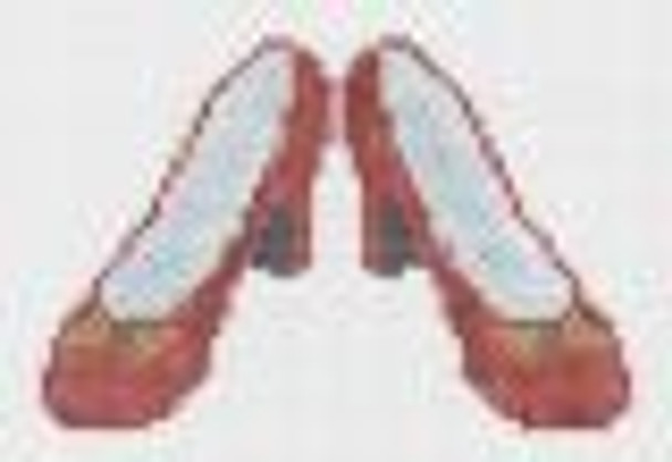 PT-620 Ruby Red Slippers Designs by Petei 18 Mesh 5½ x 5½