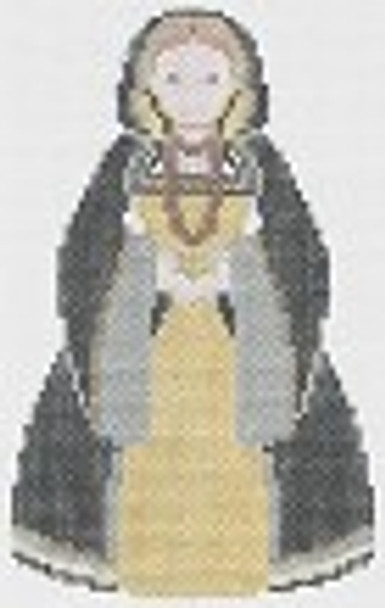 PT-677-W1 Catherine of Aragon Designs by Petei 18 Mesh  5 x 8