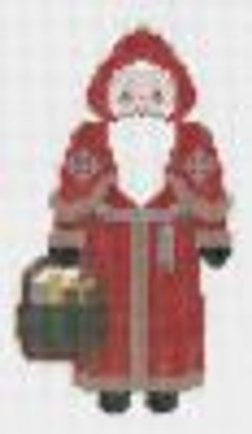 PT-321 Saint Nicholas Santa Designs by Petei 18 Mesh 5 x 7