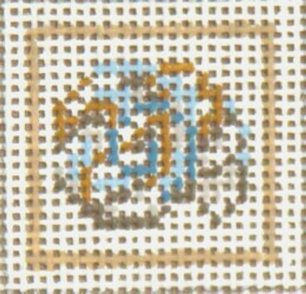 #1711 Mini Snail Shell 18 Mesh 1 1/2" Needle Crossings