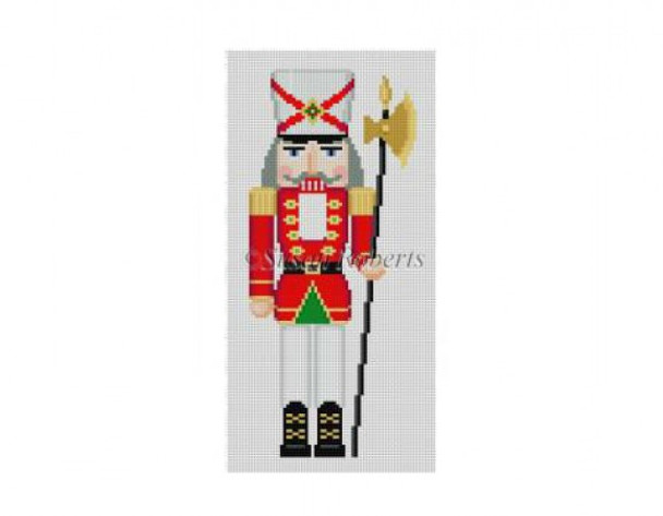 4303 Nutcracker, Sentry #18 Mesh 6" h Susan Roberts Needlepoint