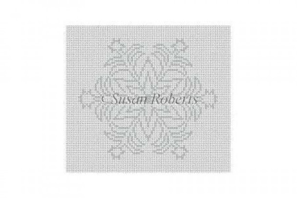 5398 Snowflake 2, ornament #18 Mesh 4" x 4" Susan Roberts Needlepoint