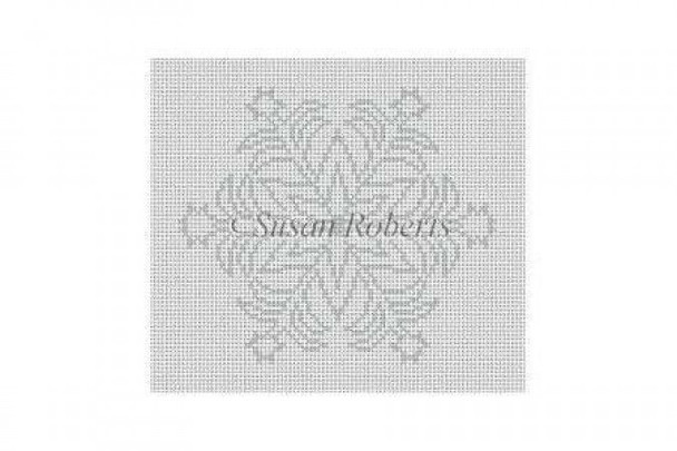 5397 Snowflake 3, ornament #18 Mesh 4" x 4" Susan Roberts Needlepoint