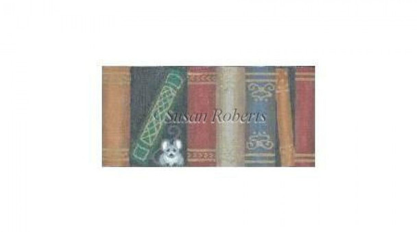 TTSC104 Book Mouse #18 Mesh Susan Roberts Needlepoint 8 3/4" x 4"