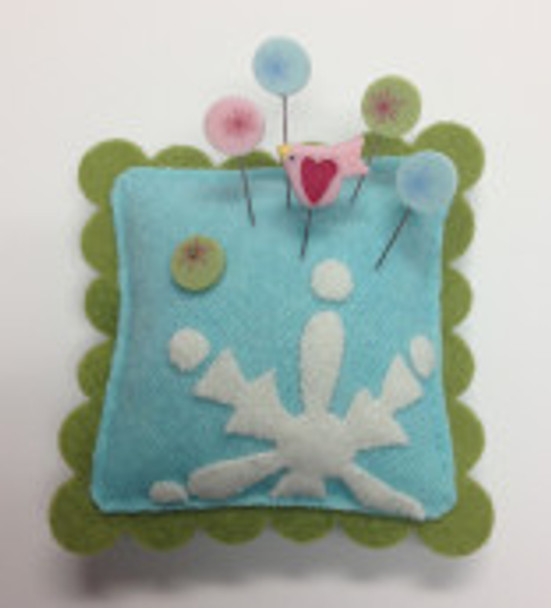 Frost Button Pack Use With Frost Slider Snowflake Pincushion Wool Kit Just Another Button Company