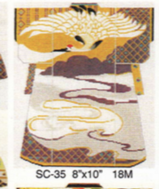 SC-35 Sophia Designs Kimono Golden Crane