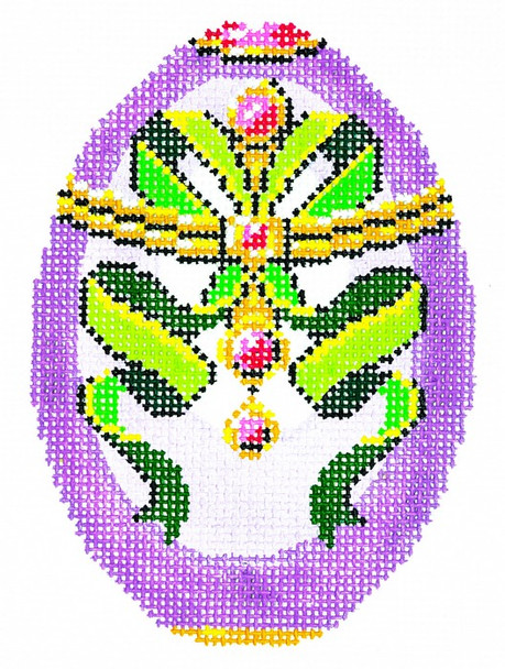 XM460 Lee's Needle Arts Faberge Egg 3in x 4in 18m