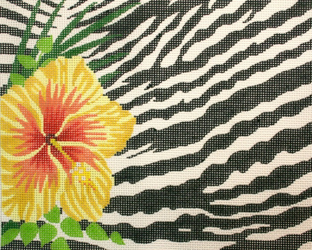 BF80 Lee's Needle Arts Wild Hibiscus, Leigh Design Exclusive 13M 10.25in. x 8.25in.