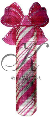 Candy KPF57-18 Pink Peppermint Stick 3"w x 6.75"h 18 Mesh KELLY CLARK STUDIO, LLC