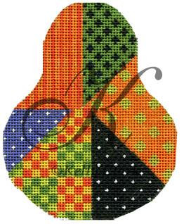 Pear KCN1425 Hallow Crazy 3.5"w x 4.5"h 18 Mesh KELLY CLARK STUDIO, LLC